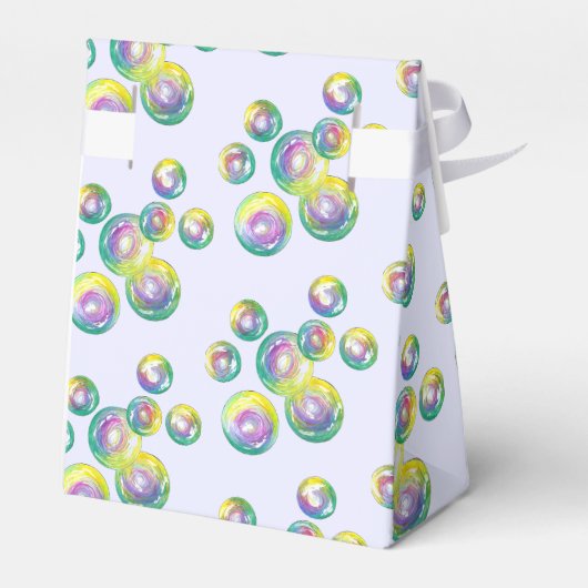 レインボーシャボン玉夏期おもしろい フェイバーボックス (裏面サイド)