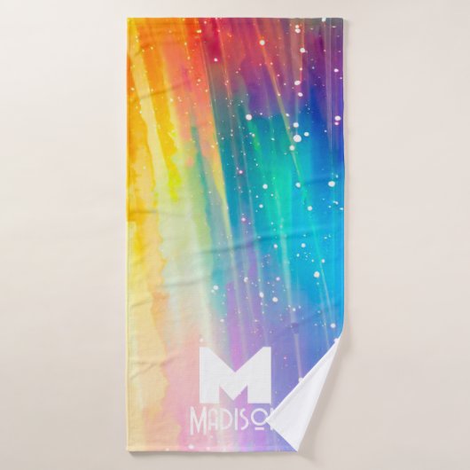 レインボーシャワー バスタオルセット (バスタオル)