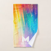 レインボーシャワー バスタオルセット (ハンドタオル)