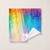 レインボーシャワー バスタオルセット (ウォッシュタオル)