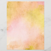 レインボーシャーベットスクラップブック紙 (裏面)