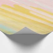 レインボーシャーベ絵画ットパステルの包装紙 ラッピングペーパー (角)