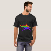 レインボーシュモクザメ Tシャツ (正面フル)