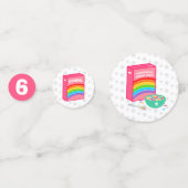 レインボーシリアル誕生日パーティー コンフェッティ (正面)