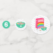 レインボーシリアル誕生日パーティー コンフェッティ (裏面)