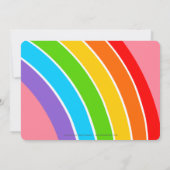 レインボーシリアル誕生日パーティー 招待状 (裏面)