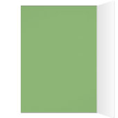 レインボーシルクサンキューファブリックフォトノートカード (内側 (左))