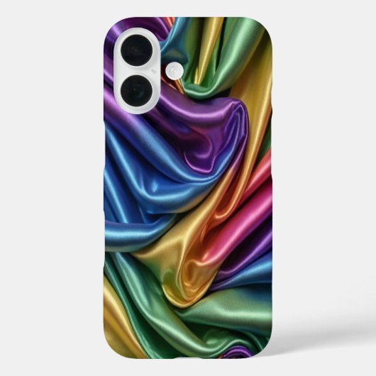 レインボーシルク – iPhone 16ケース Case-Mate iPhoneケース (裏面)