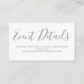 レインボーシンプルフェードゲイ結婚のLGBTイベント詳細 エンクロージャーカード (正面)