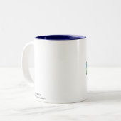 レインボーシーシェルマグ ツートーンマグカップ (正面左)