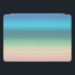 レインボーシーショアビーチイングラディエンストライプト iPad PROカバー<br><div class="desc">海岸の癒し音のおもしろいとグラデーションの海の虹だけ。パシフィックブルー、カリブのターコイズ、嵐の海のティール（緑がかった色）、海の泡緑、砂のビーチベージュ、シーセル·ピンクなど、あなたは感じビーチをぶらぶらしているように感じます。 自素晴らし分への贈り物、夫、妻、兄弟、姉妹、息子、娘。人気のファッション·グラフィック·プレ人気があるゼントは、常に、女性、男の子と女の子の誕生日、7月4日、クラム·ベーク、夏の休暇、クリスマス、あるいは大事な行事です。</div>