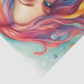 レインボーシーズ：パステルのマーメイド海デクページ 薄葉紙 (詳細)