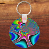 レインボージェネレータ – フラクタル キーホルダー (正面)