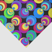 レインボージオメトリック円 薄葉紙 (詳細)