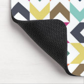 レインボージグザグジーマウスパッド マウスパッド (コーナー)