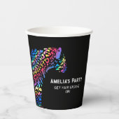 レインボージャガーパーソナライズされたパーティー 紙コップ (正面)