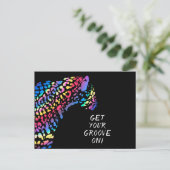 レインボージャガーパーティの招待状 ポストカード (スタンド正面)