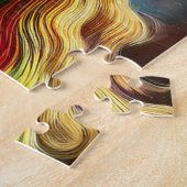 レインボージャムマンオブオールラブアートファンタジー ジグソーパズル (側面)