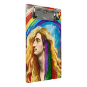 レインボージャムマンオブオールラブアートファンタジー ミニクリップボード (アングル)