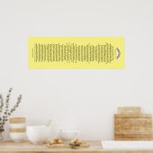 レインボージャーPOSTER ポスター (キッチン)