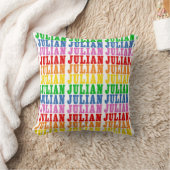 レインボージュリアン クッション (ブランケット)