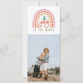 レインボージョイから世界4 Photo Christmas Card カード