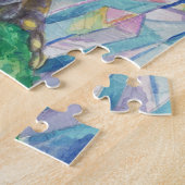 レインボージョードウォーターカラーアート ジグソーパズル (側面)