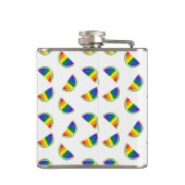 レインボースイカ柄 フラスク (裏面)