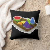 レインボースイカ クッション (ブランケット)