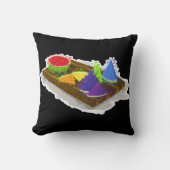 レインボースイカ クッション (正面)