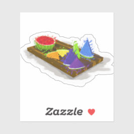 レインボースイカ シール