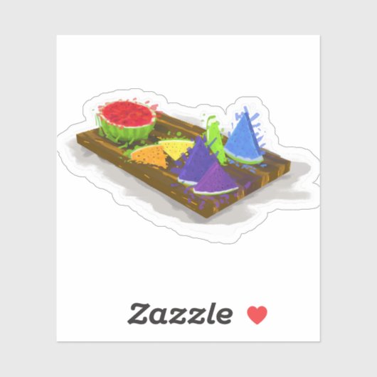 レインボースイカ シール (シート)