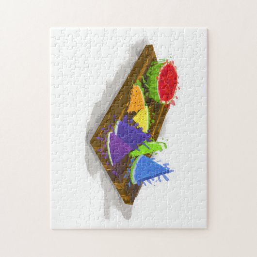 レインボースイカ ジグソーパズル (縦)