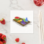 レインボースイカ スタンダードカクテルナプキン (インサイチュ)