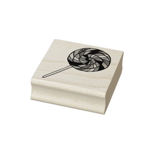 レインボースイートショップキャンディ棒つきキャンデーロリーポップ・アートの ラバースタンプ (スタンプ)