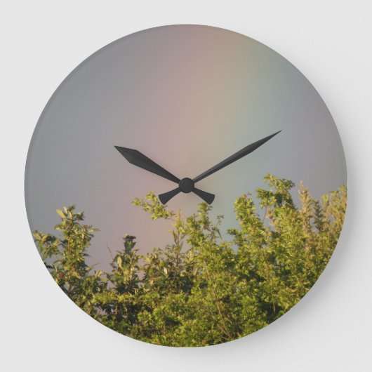 レインボースカイウォール時計 ラージ壁時計 (正面)