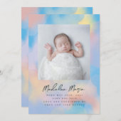 レインボースカイ 招待状 (正面/裏面)