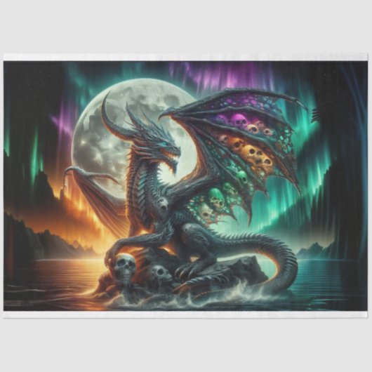 レインボースカルドラゴン 薄葉紙 (正面)