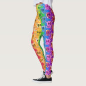 レインボースカルプライドカラー レギンス (左)