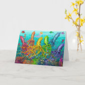 レインボースクイズカード カード (黄色い花)