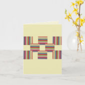 レインボースクウェアカード カード (黄色い花)