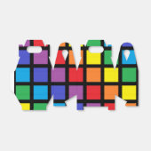 レインボースクウェアブラック フェイバーボックス (折り畳みなし)