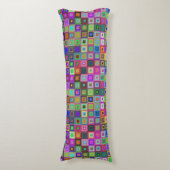 レインボースクウェア体枕 ボディピロー (正面縦)