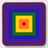 レインボースクエア コースター (正面)