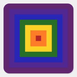 レインボースクエア スクエアシール