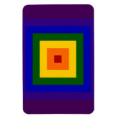 レインボースクエア マグネット (縦)