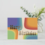 レインボースクエア 70年代のカード 招待状 (スタンド正面)