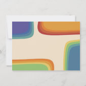 レインボースクエア 70年代のカード 招待状 (裏面)