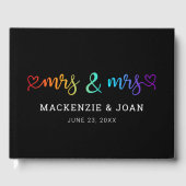 レインボースクリプトブラック夫人とレズ結婚ビアン夫人 ゲストブック (正面)