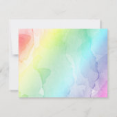 レインボースクリプト サンクス フラット ノートカード (裏面)